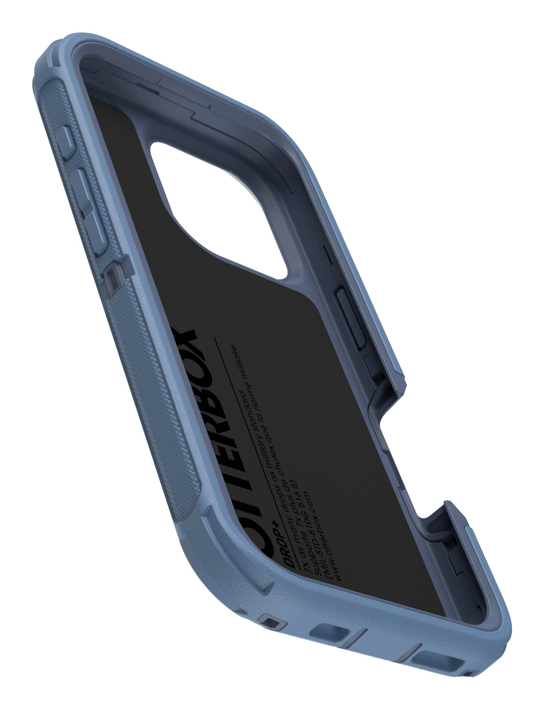 OtterBox Defender Series voor MagSafe voor iPhone 16 Plus, Baby Blue Jeans