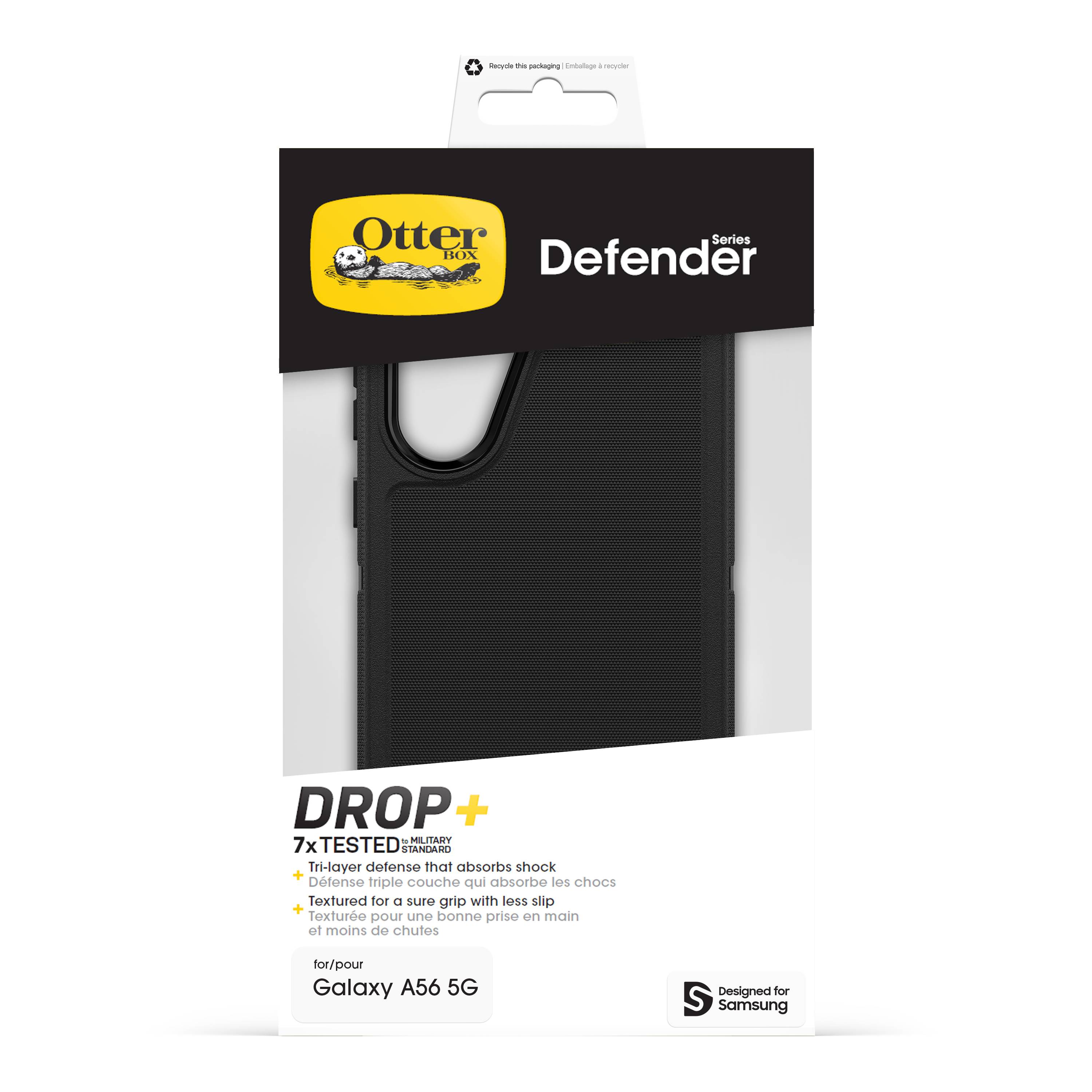 OtterBox Defender Series voor Samsung Galaxy A56 5G, zwart
