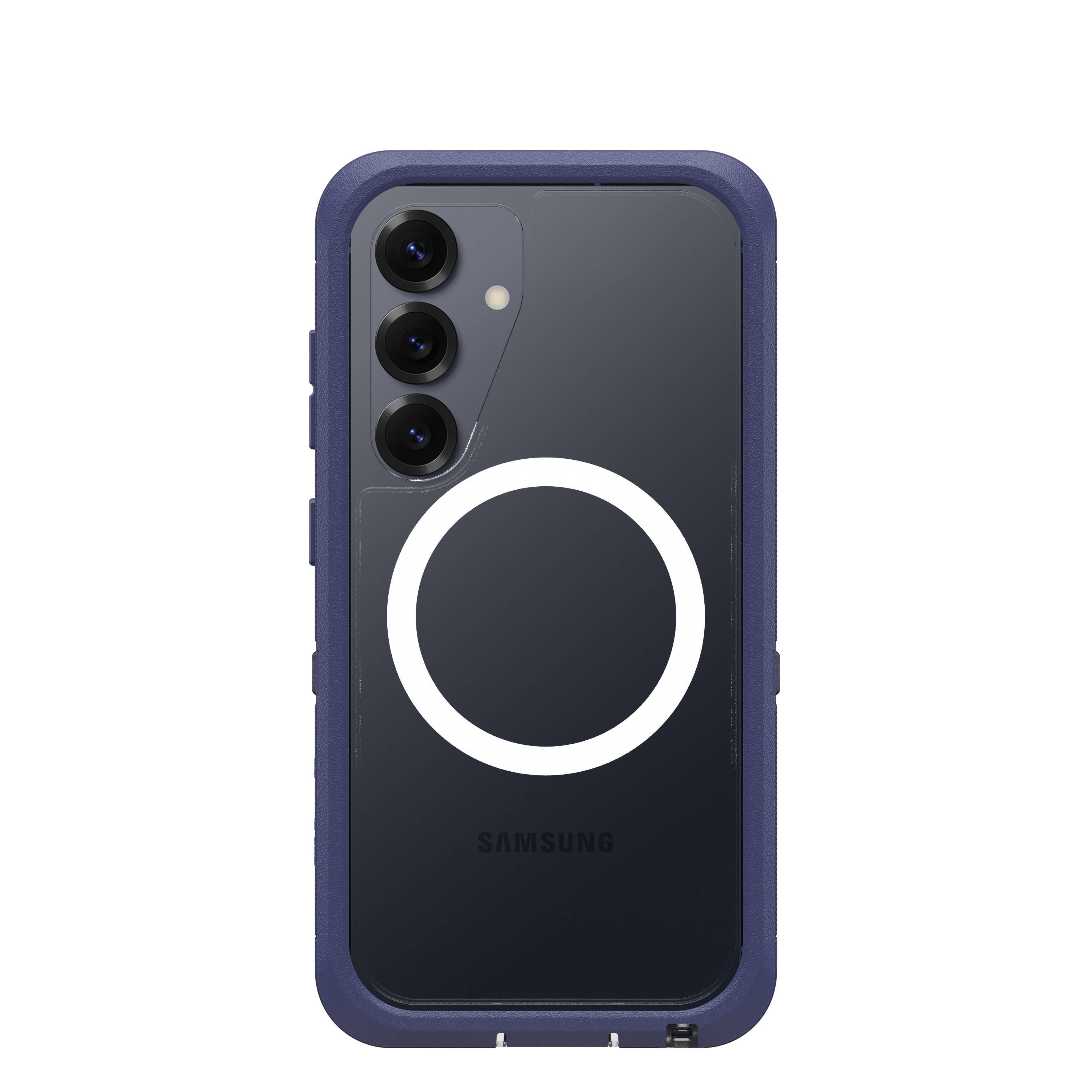 OtterBox Defender XT with Magnets Series voor Samsung Galaxy S25+, transparant/zwart
