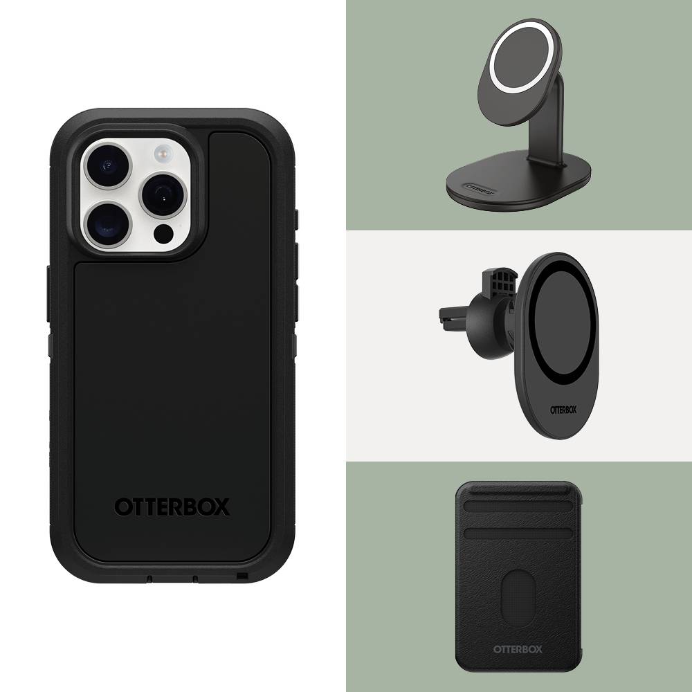 OtterBox Defender Series XT voor iPhone 15 Pro, Black