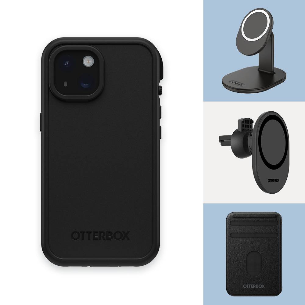 OtterBox Frē Series voor iPhone 15, Black