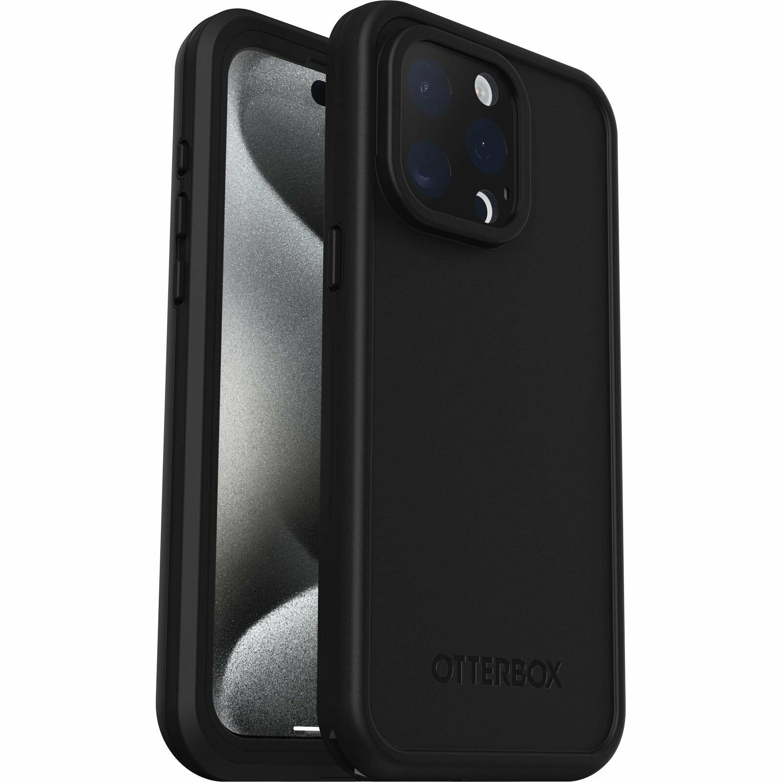 OtterBox Frē Series voor iPhone 15 Pro Max, Black