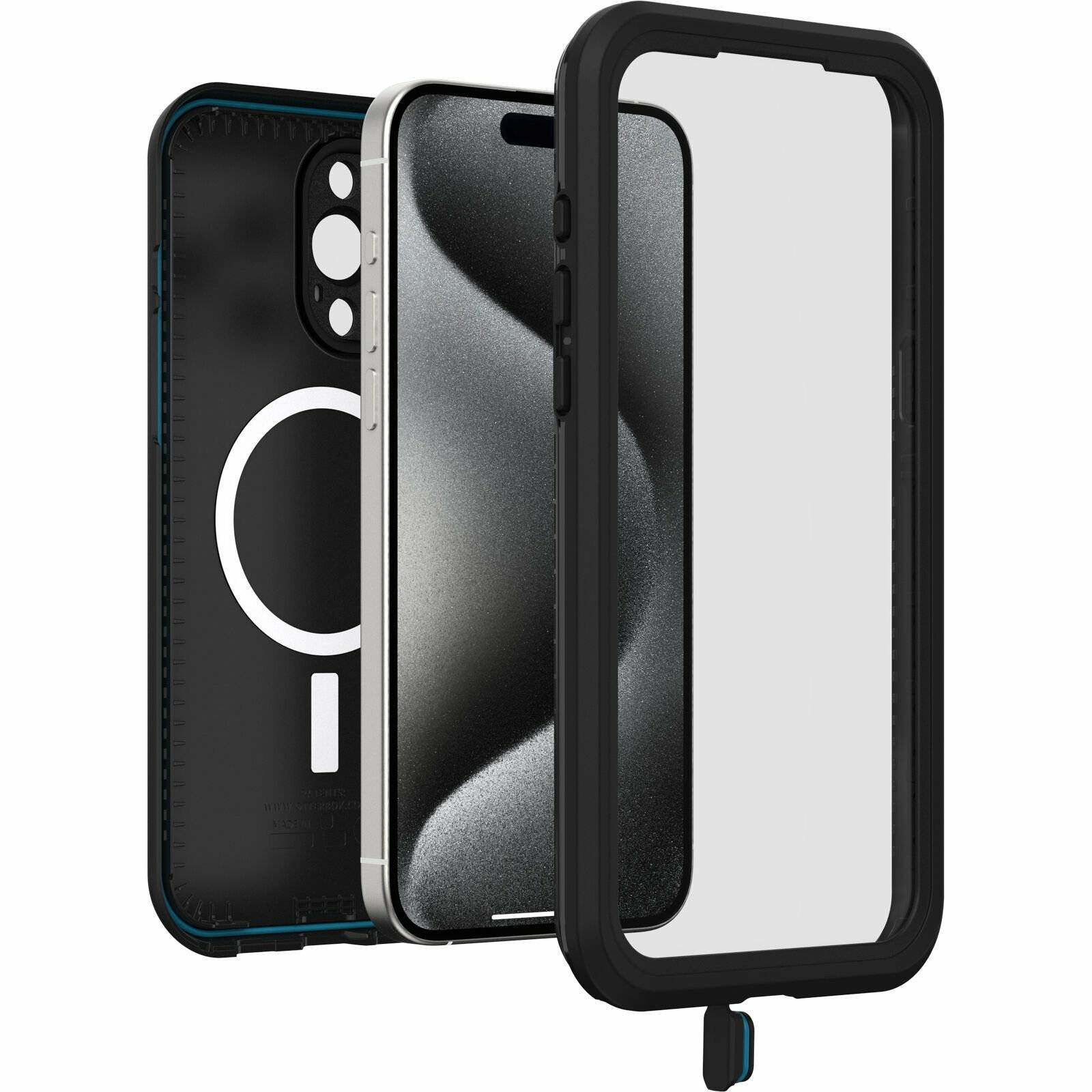 OtterBox Frē Series voor iPhone 15 Pro Max, Black