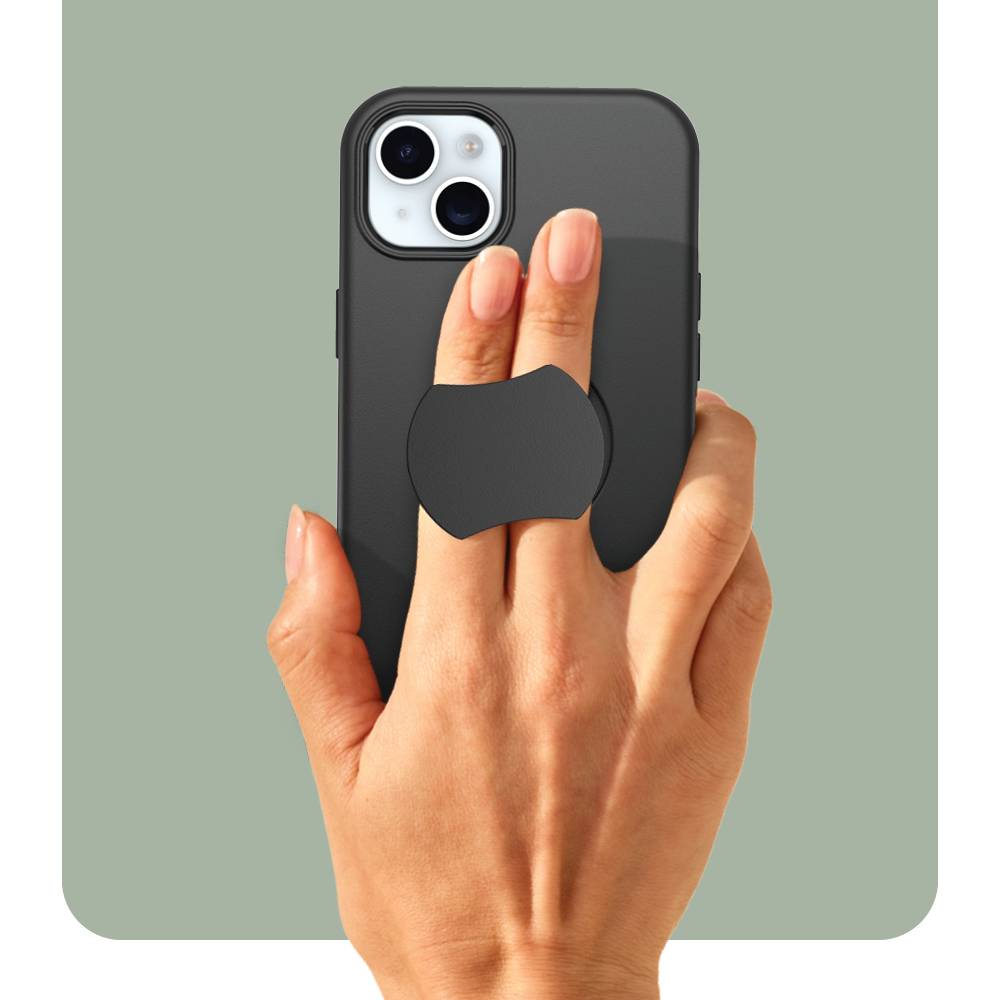 OtterBox OtterGrip Symmetry Series voor iPhone 15 Plus, Black