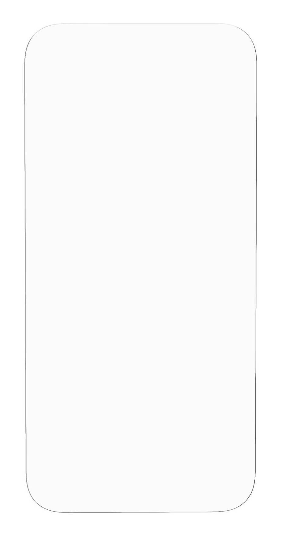 OtterBox Premium Glass Antimicrobial Series voor Apple iPhone 15, Transparant