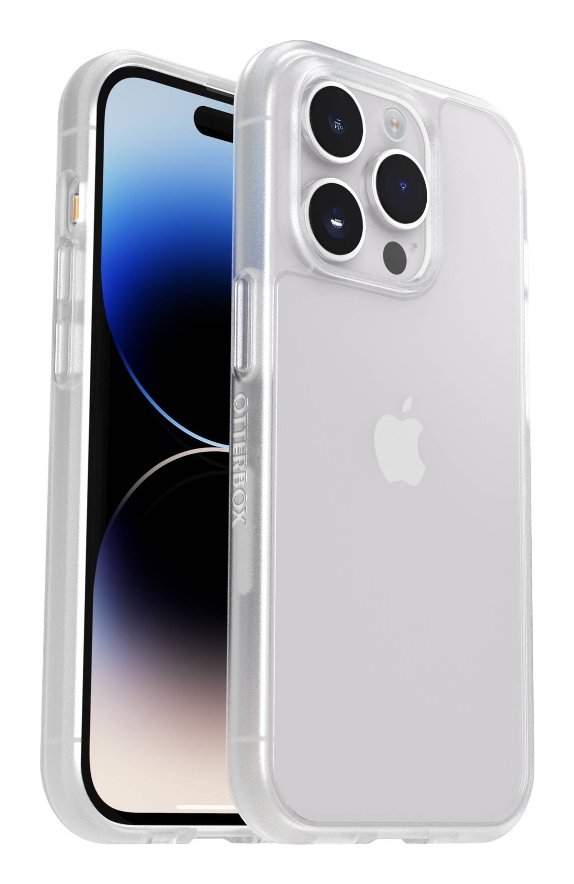 OtterBox React-hoesje voor iPhone 14 Pro Max, schokbestendig, valbestendig, ultradun, beschermende, getest volgens militaire standaard, Antimicrobieel, Clear
