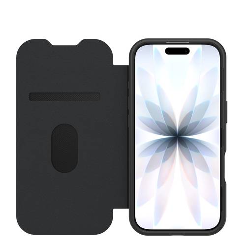 OtterBox React Folio MagSafe Series voor Apple iPhone 17 Pro, zwart Crystal, transparant/zwart