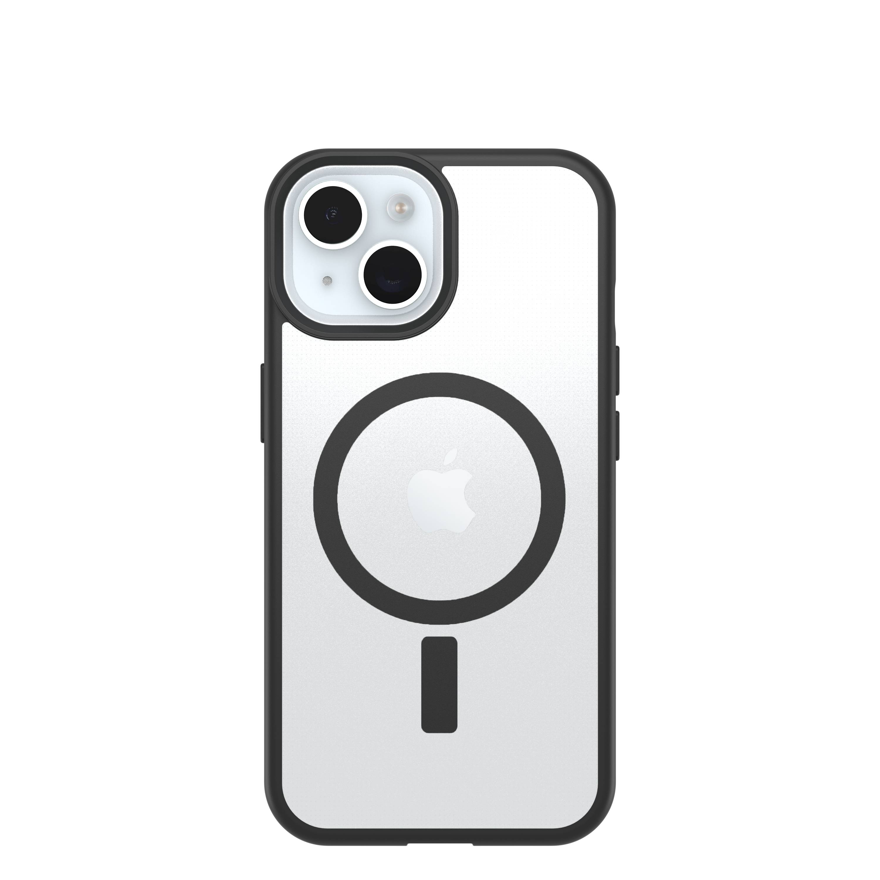 OtterBox React voor MagSafe Series voor Apple iPhone 16e/15/14/13, transparant/zwart - Geen retailverpakking