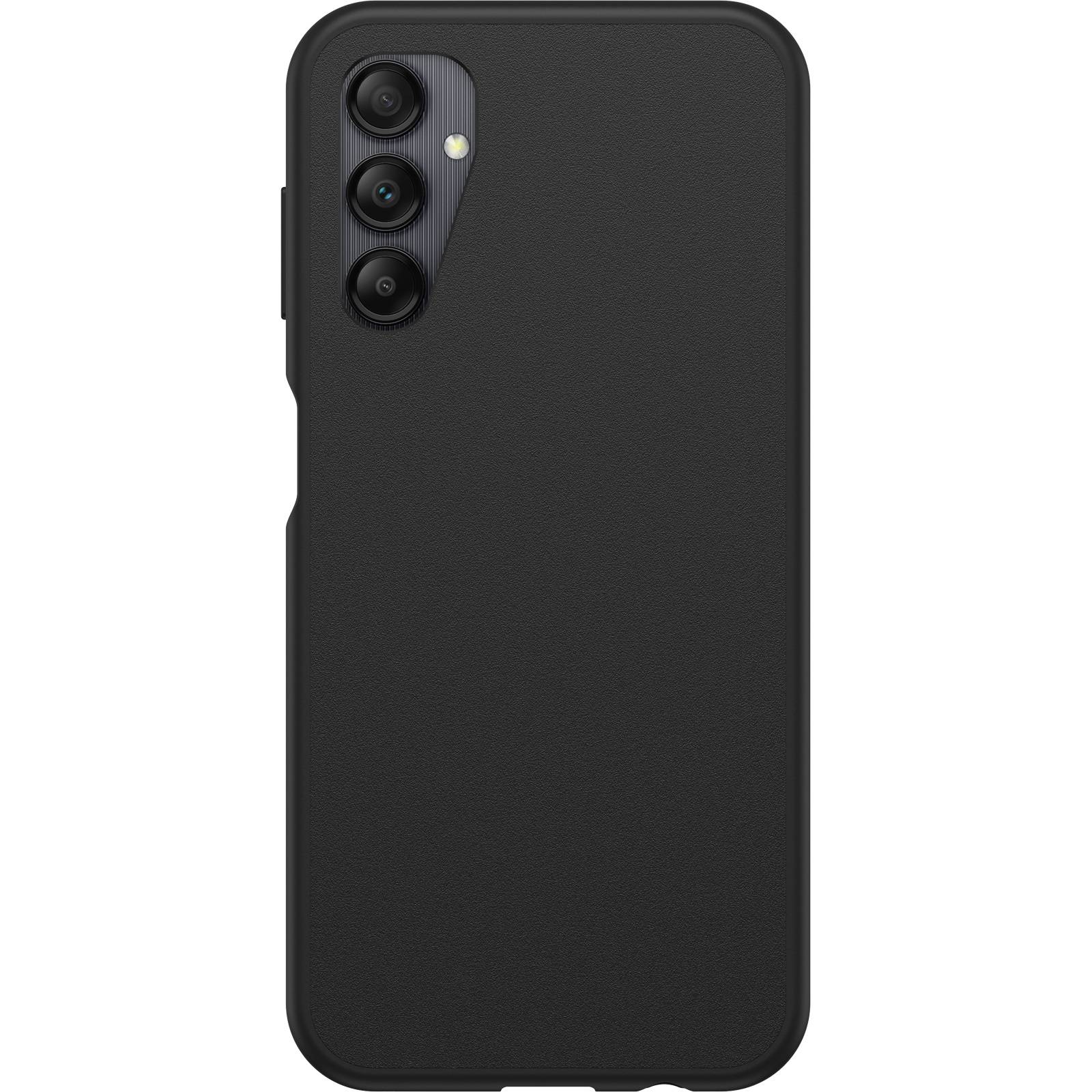 OtterBox React-hoesje voor Galaxy A14, schokbestendig, valbestendig, ultradun, beschermende, getest volgens militaire standaard, Antimicrobieel, Zwart