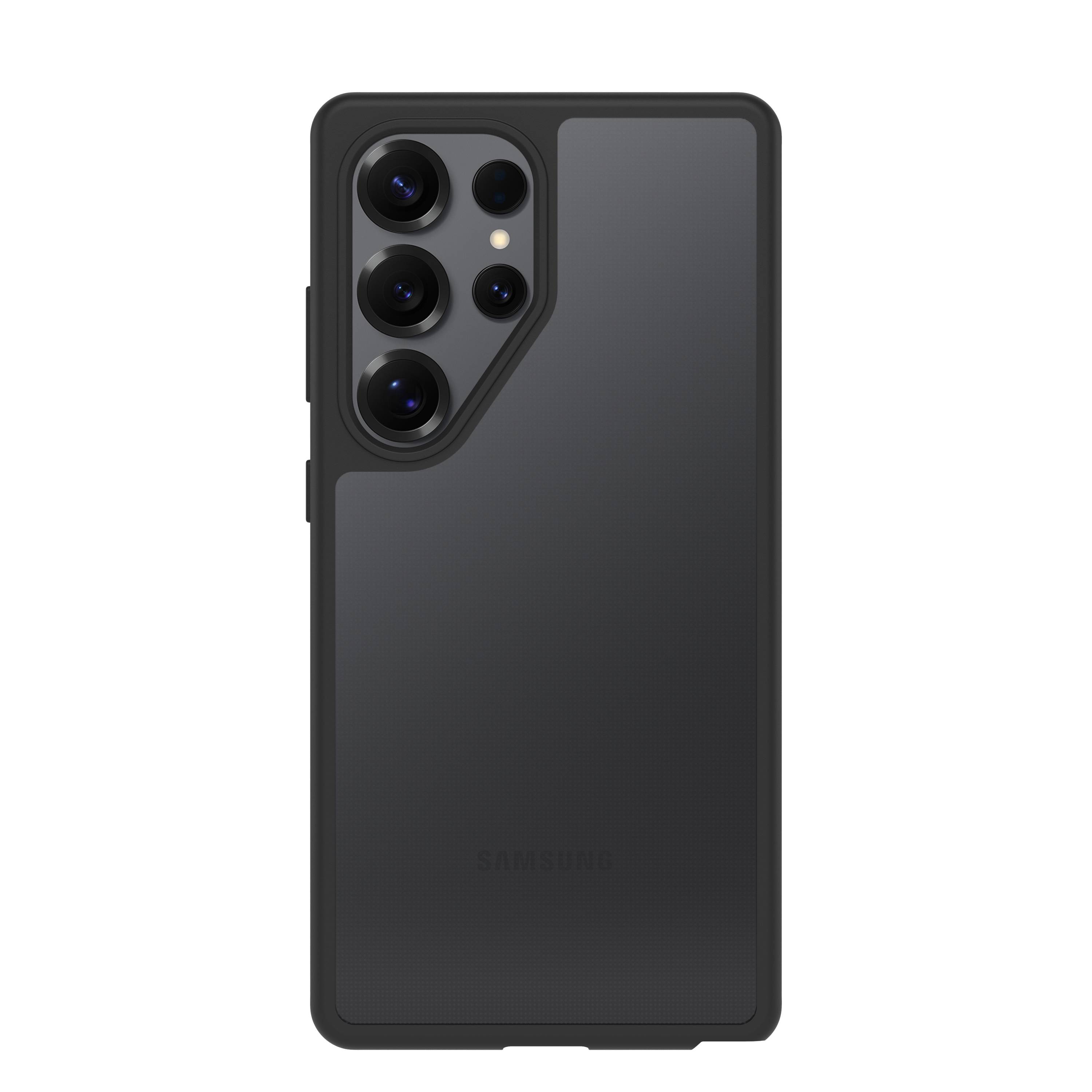 OtterBox React Series voor Samsung Galaxy S25 Ultra, transparant/zwart