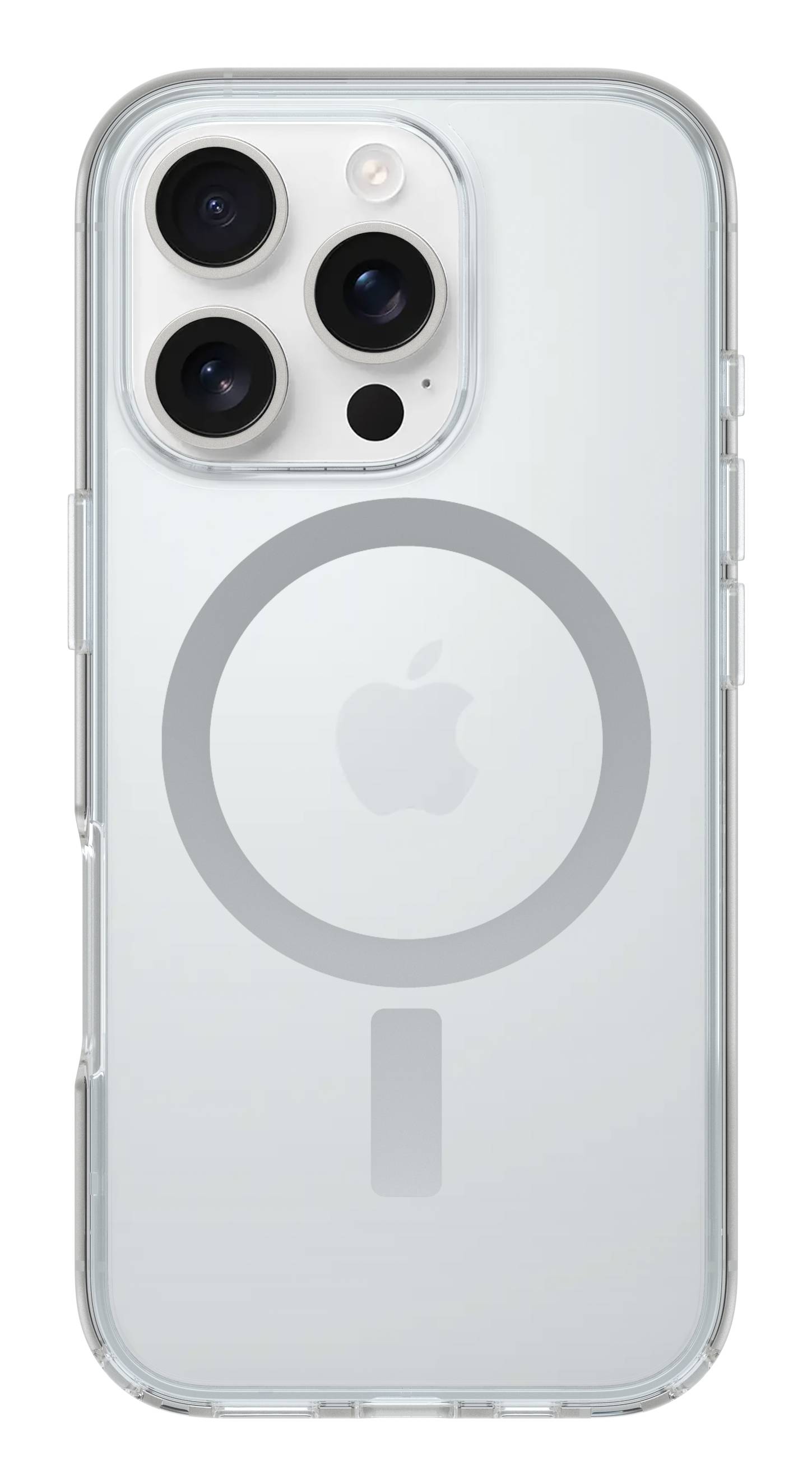 OtterBox Symmetry Series Clear voor MagSafe voor Apple iPhone 16 Pro, Transparant
