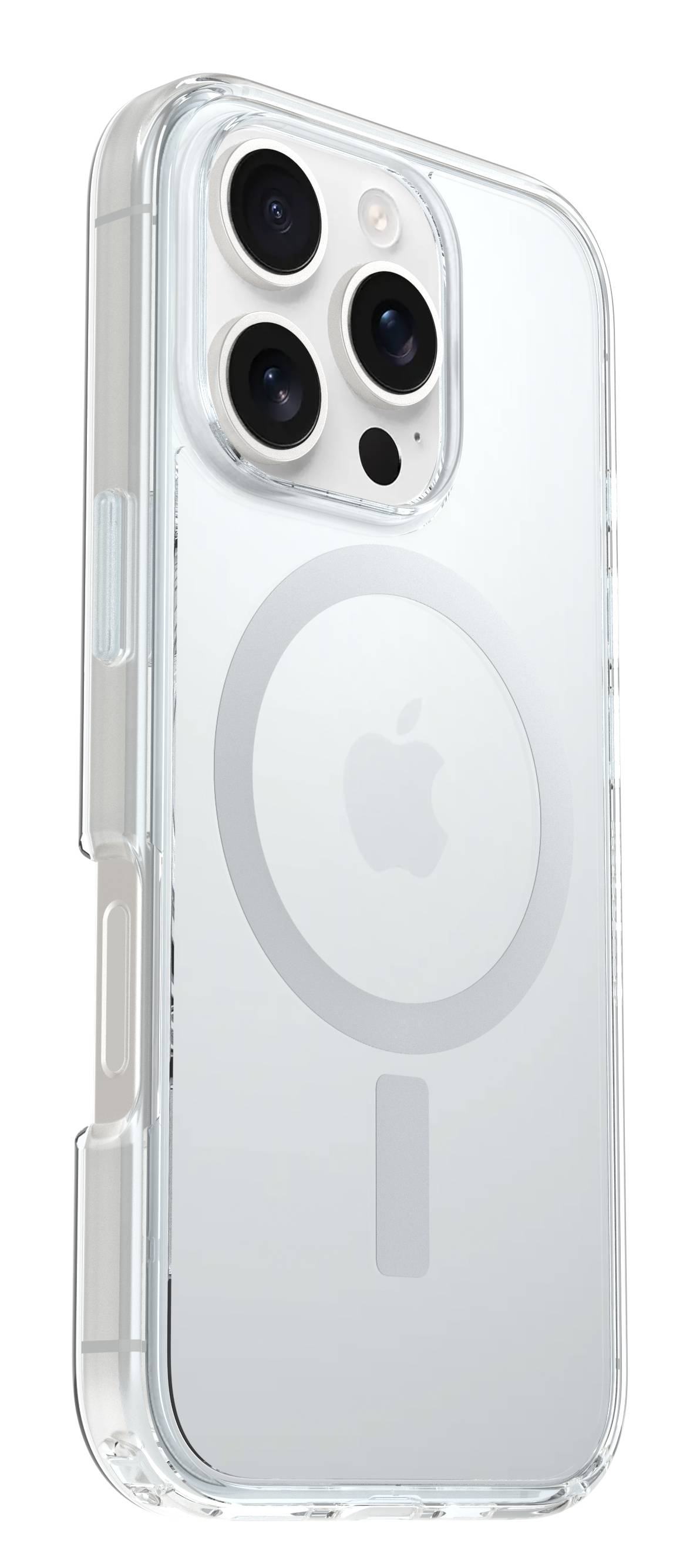 OtterBox Symmetry Series Clear voor MagSafe voor Apple iPhone 16 Pro, Transparant