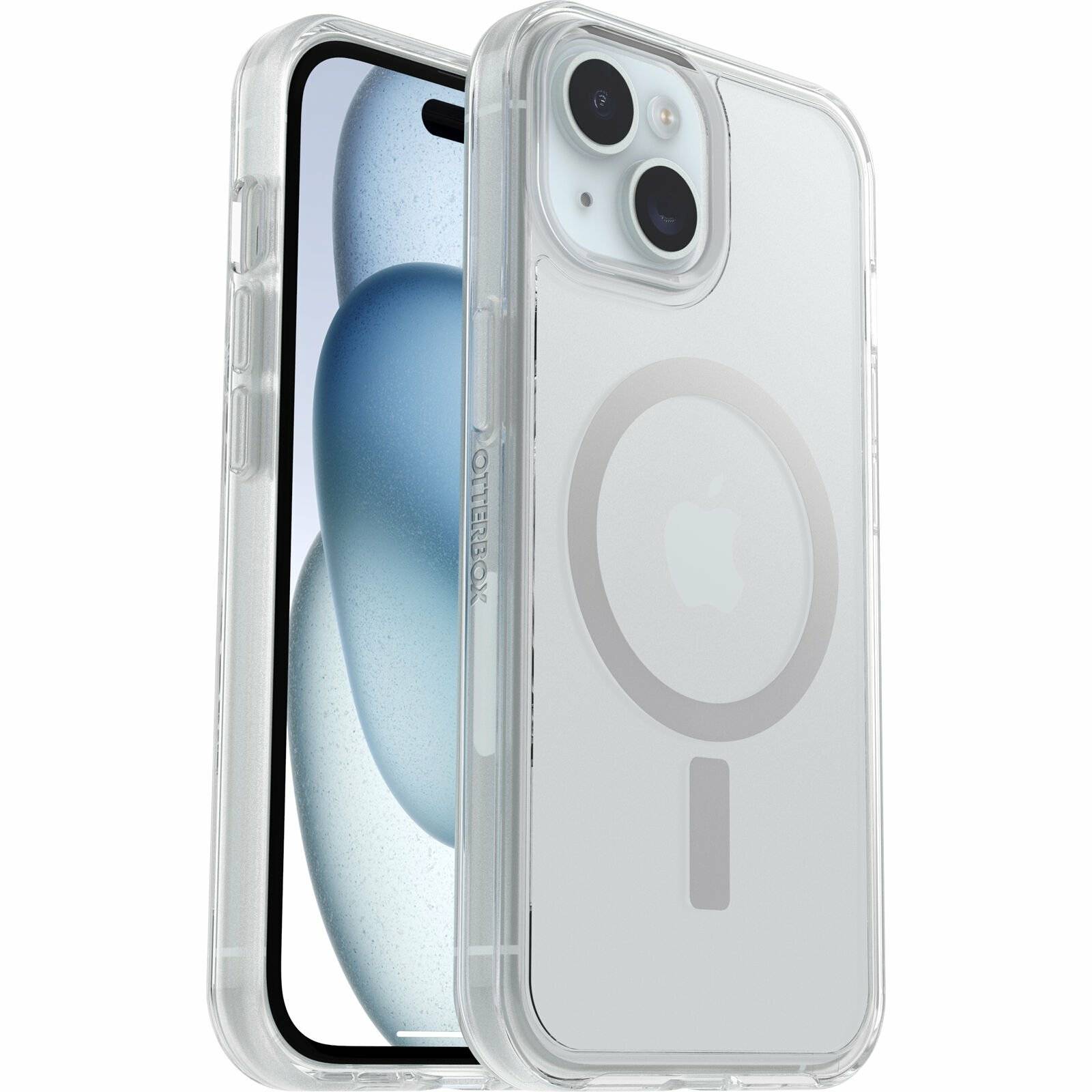 OtterBox Symmetry Series Clear voor MagSafe voor iPhone 15 Pro, Clear