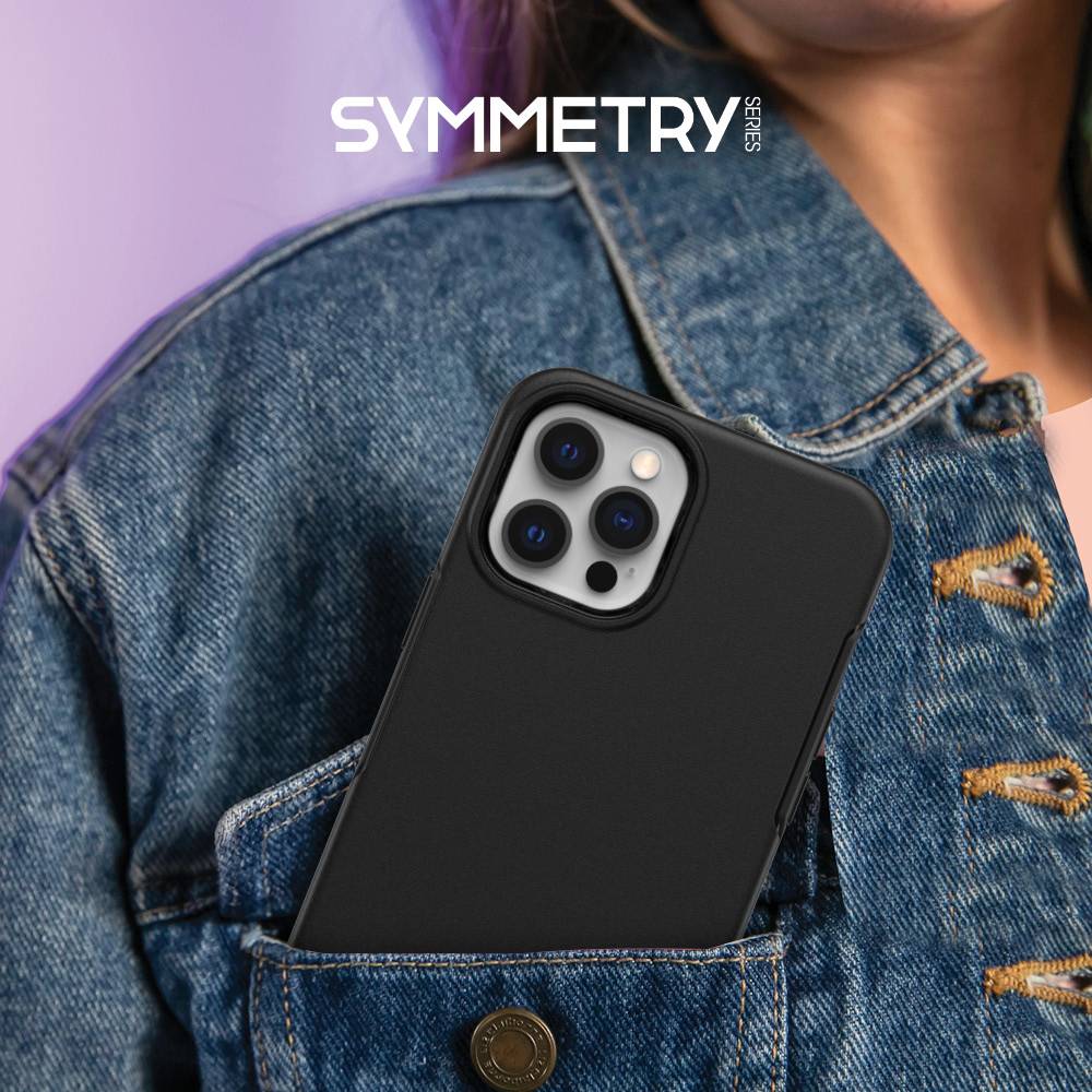 OtterBox Symmetry Series voor Apple iPhone 12/iPhone 12 Pro, zwart