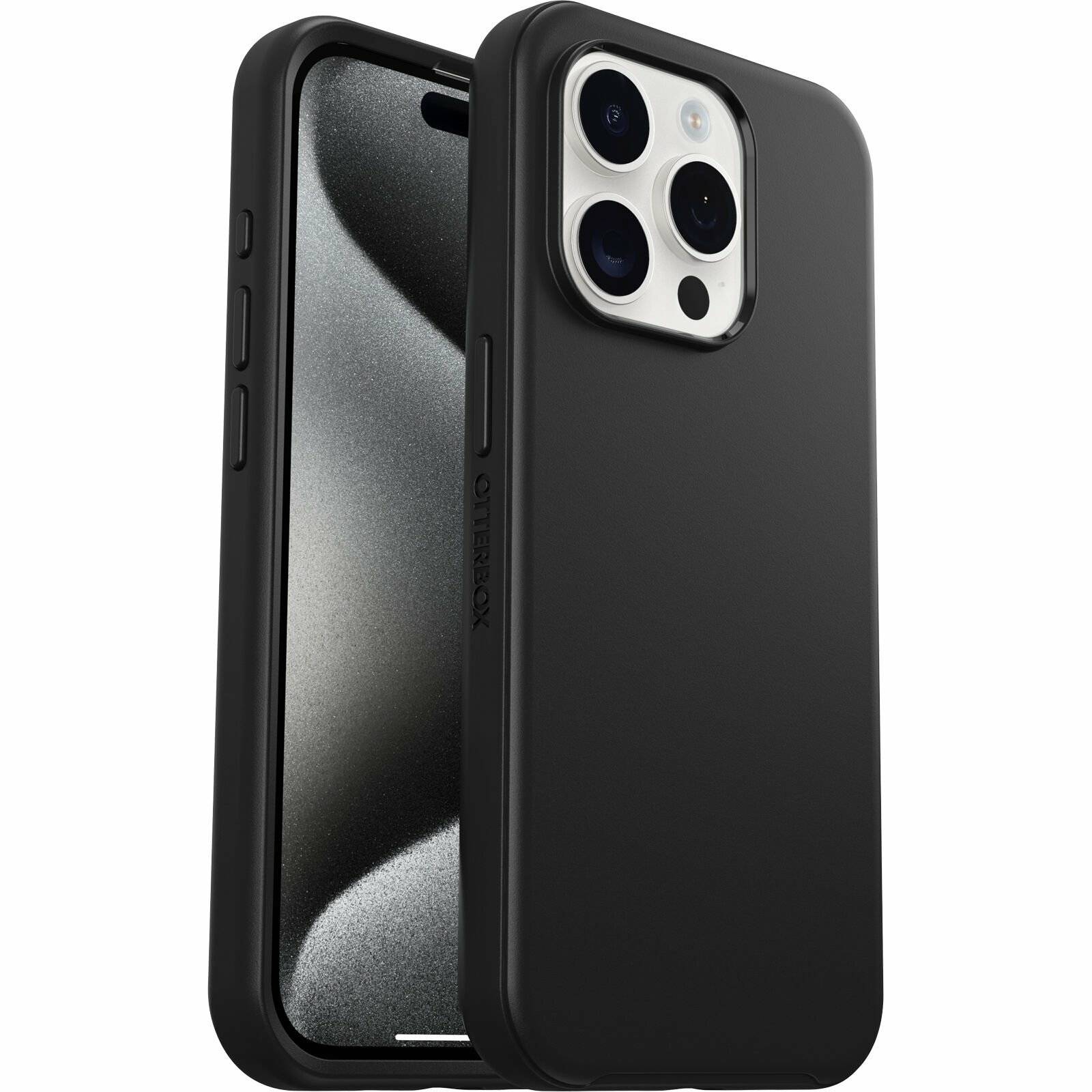 OtterBox Symmetry Series voor MagSafe voor iPhone 15 Pro Max, Black
