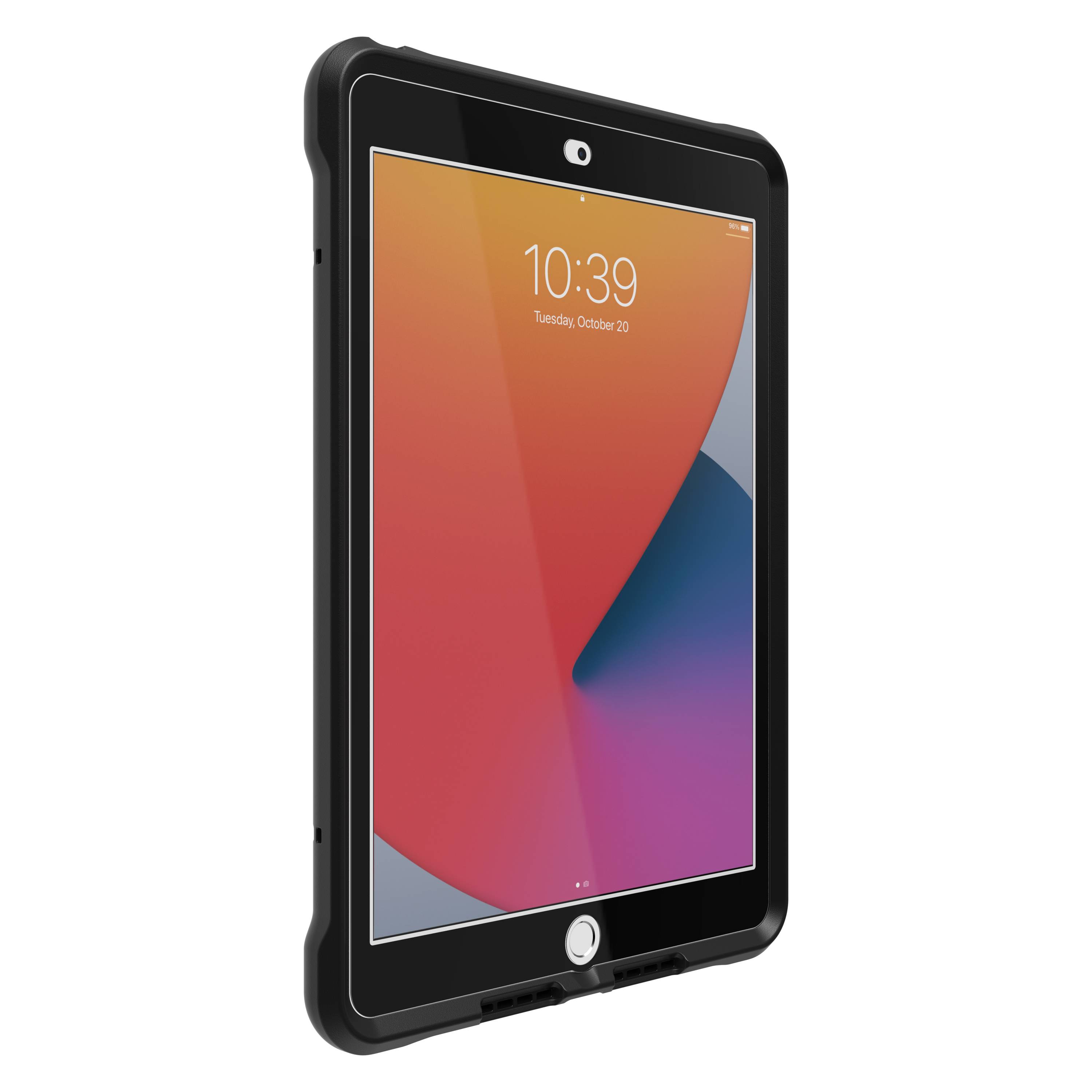 OtterBox UnlimitED standaardhoes voor iPad 7th/8th/9th gen, schokbestendig, beschermhoes met ingebouwde schermbeschermer, Geen retailverpakking
