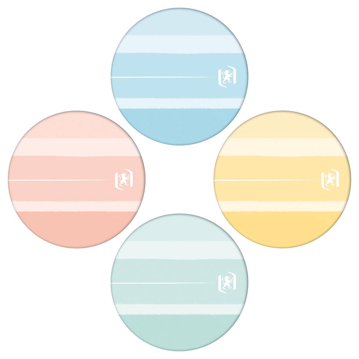 Oxford Iconics spiraalschrift, ft A5, 120 bladzijden, gelijnd, geassorteerde kleuren