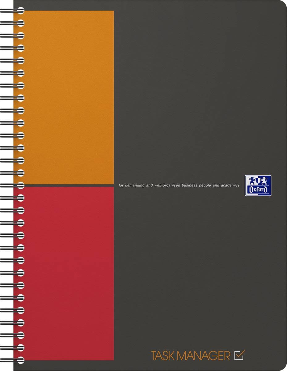 Oxford INTERNATIONAL taskmanager,  160 bladzijden, ft B5