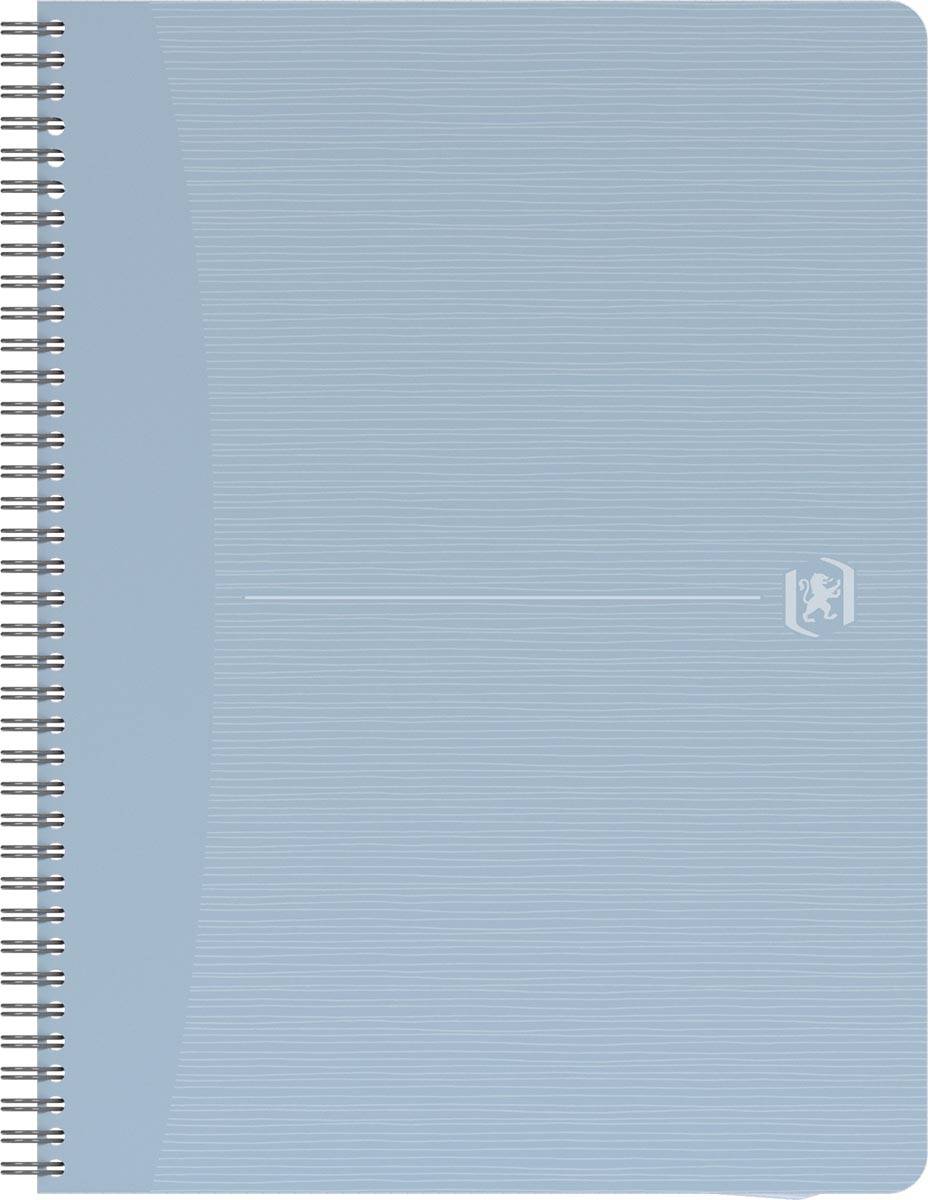 Oxford My Rec'up spiraalschrift, ft A4, 100 bladzijden, geruit 5 mm, geassorteerde kleuren