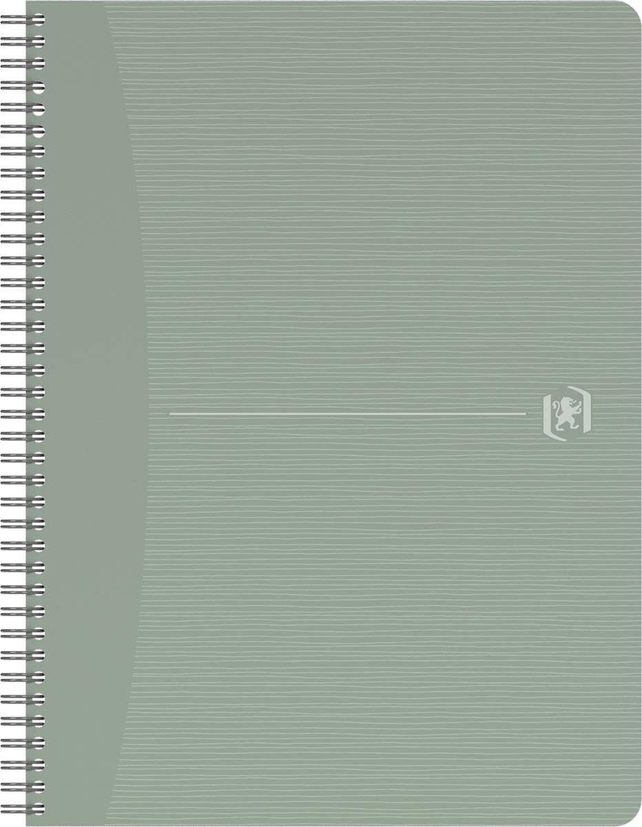 Oxford My Rec'up spiraalschrift, ft A4, 100 bladzijden, geruit 5 mm, geassorteerde kleuren