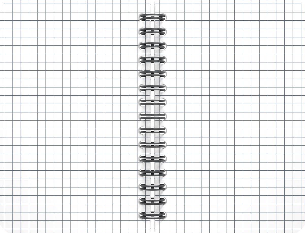 Oxford Office Essentials notitieboekje, 180 bladzijden, ft 9 x 14 cm, geruit 5 mm, geassorteerde kleuren