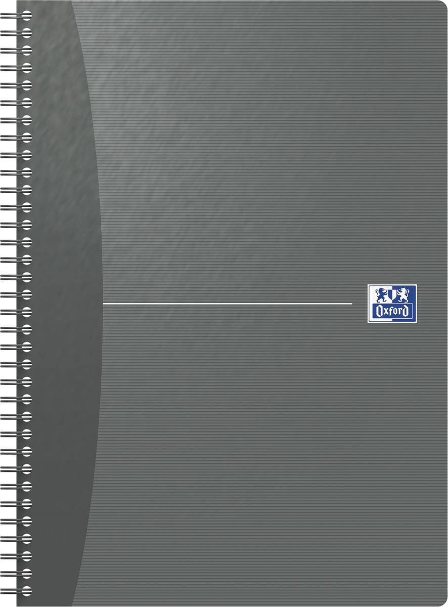 Oxford Office Essentials spiraalschrift, 180 bladzijden, ft A4, gelijnd, geassorteerde kleuren