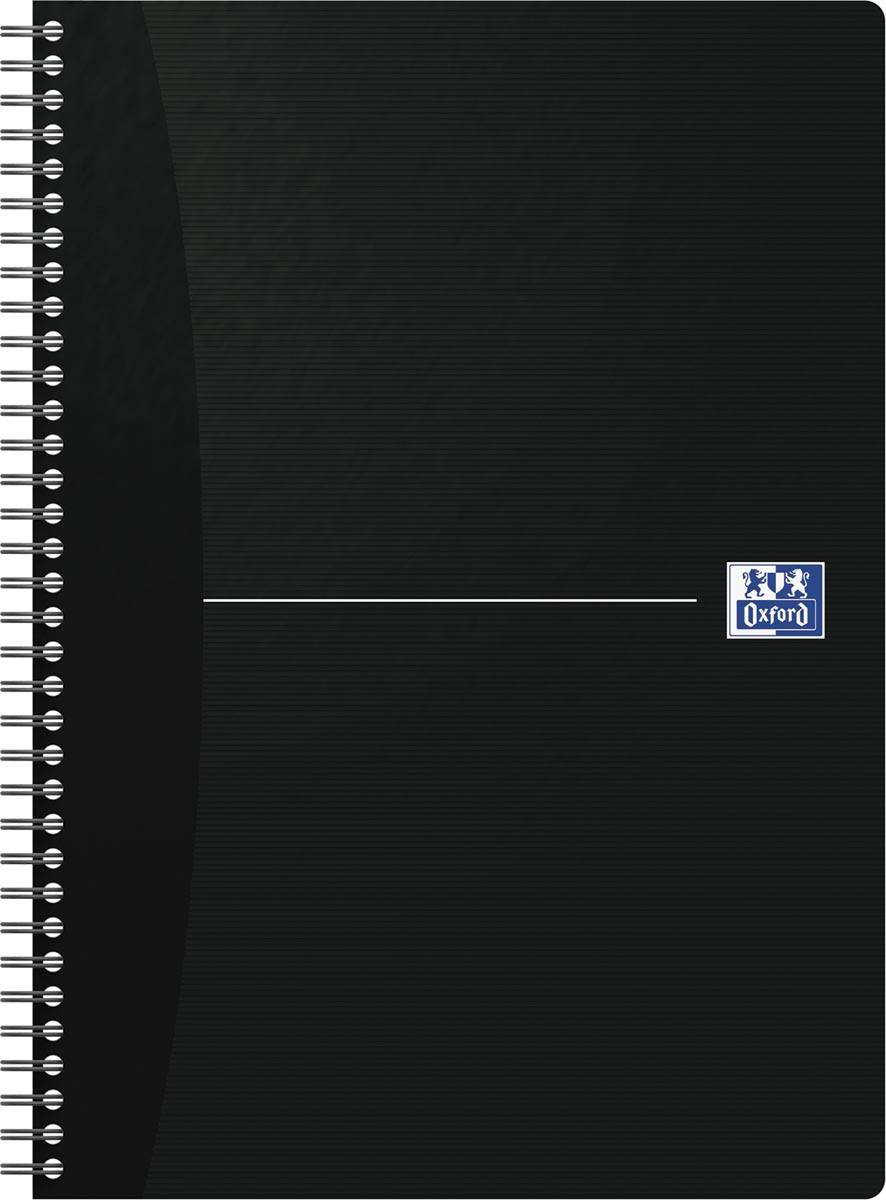 Oxford Office Essentials spiraalschrift, 180 bladzijden, ft A4, gelijnd, geassorteerde kleuren