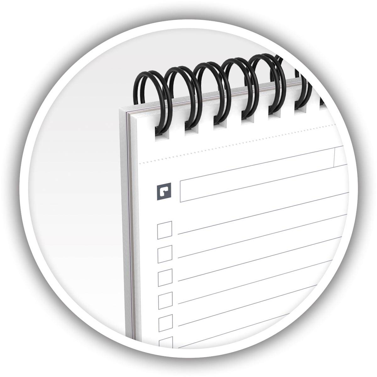 Oxford Office Essentials taskmanager, 140 bladzijden, ft 12,5 x 20 cm, geassorteerde kleuren