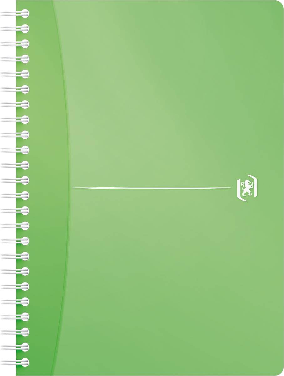 Oxford Office My Colours spiraalschrift, 180 bladzijden, ft A5, gelijnd, geassorteerde kleuren