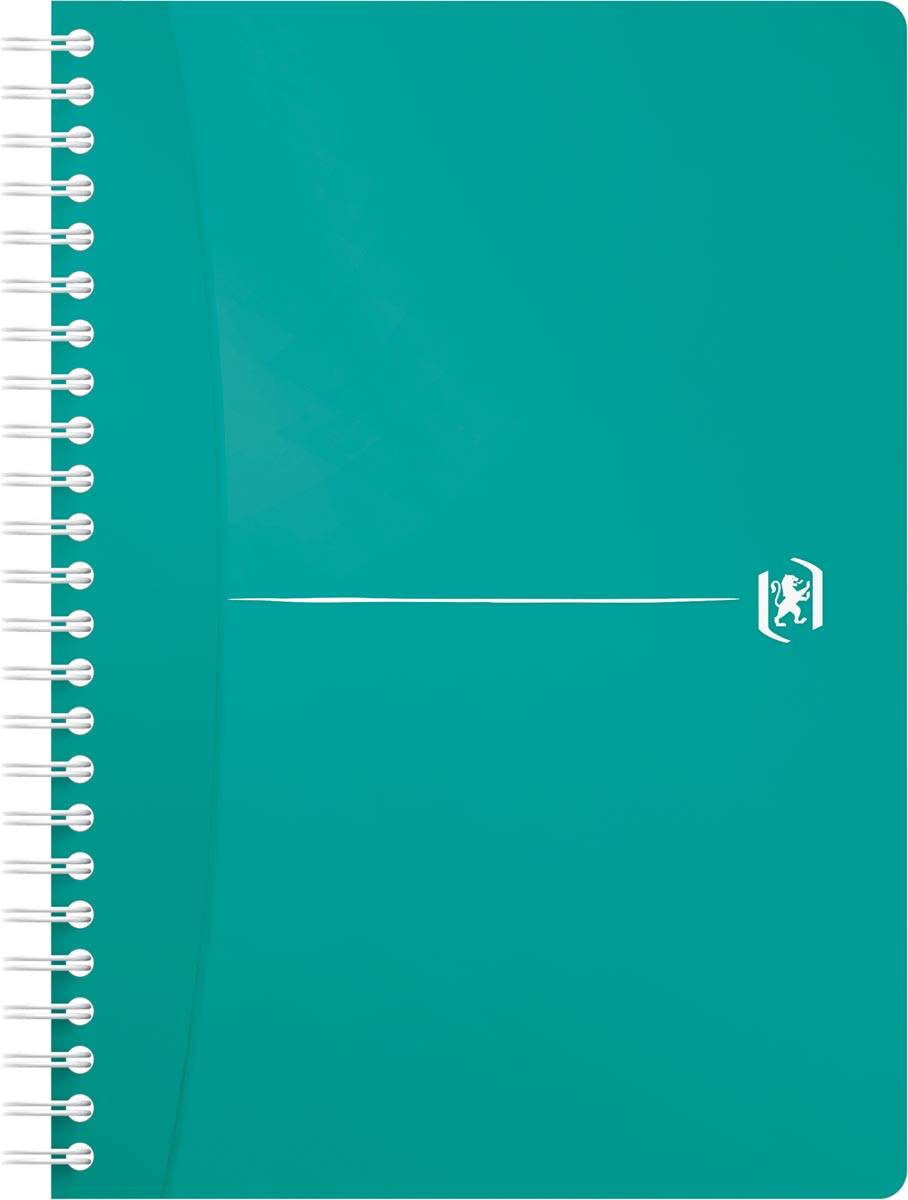 Oxford Office My Colours spiraalschrift, 180 bladzijden, ft A5, gelijnd, geassorteerde kleuren