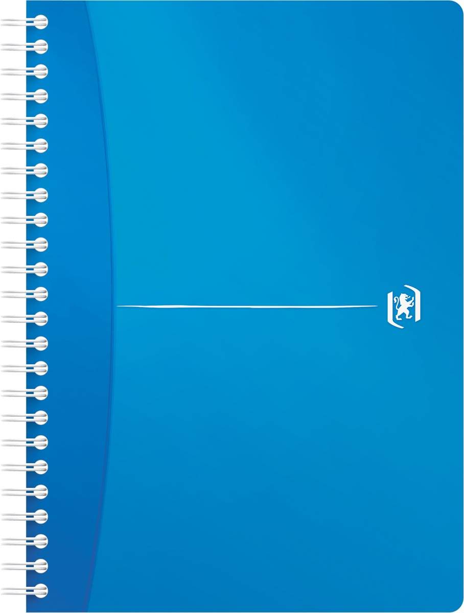 Oxford Office My Colours spiraalschrift, 180 bladzijden, ft A5, gelijnd, geassorteerde kleuren