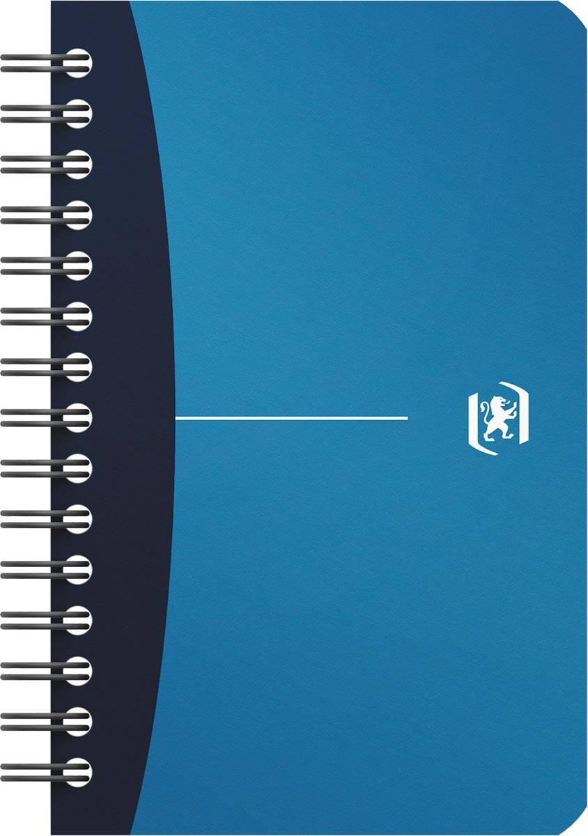 Oxford Office Urban Mix notitieboekje, 180 bladzijden, ft 11 x 17 cm, geruit 5 mm, geassorteerde kleuren