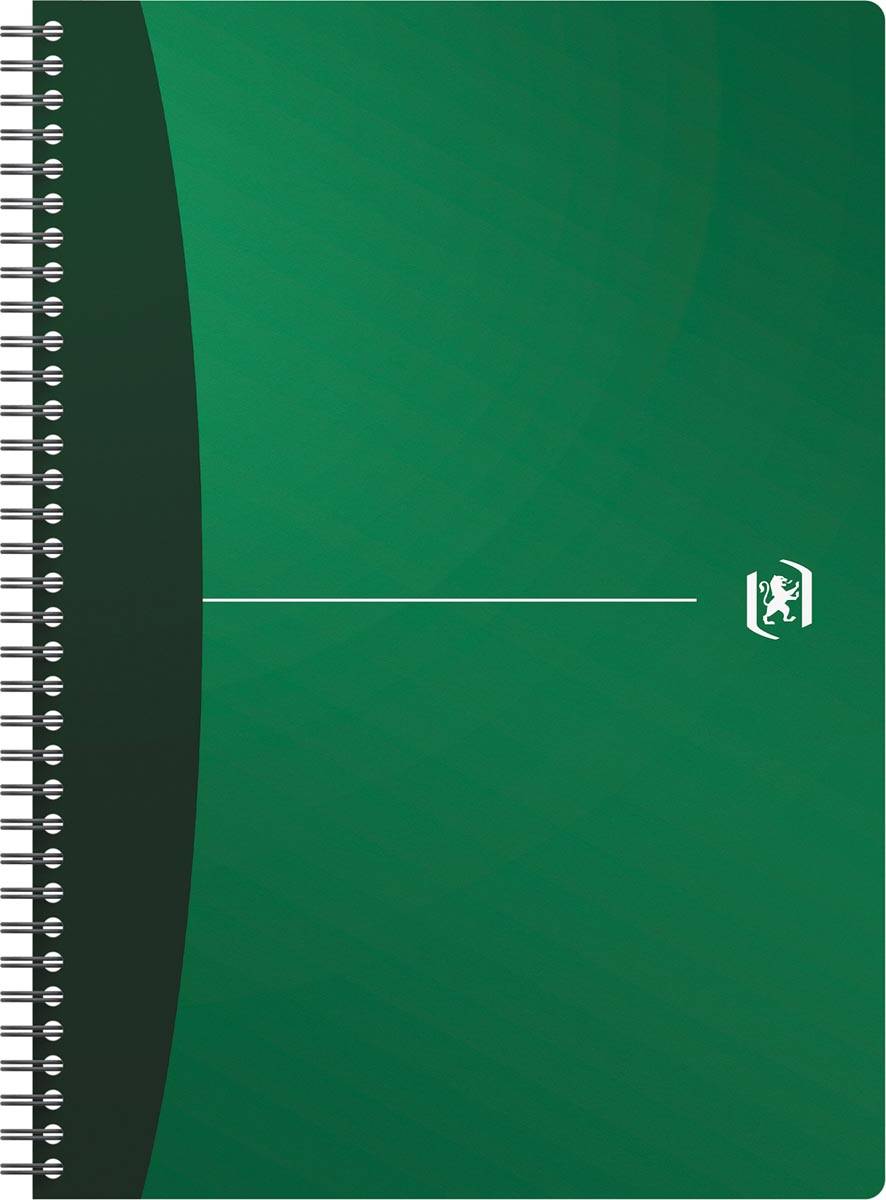 Oxford Office Urban Mix spiraalschrift, 180 bladzijden, ft A4, geruit 5 mm