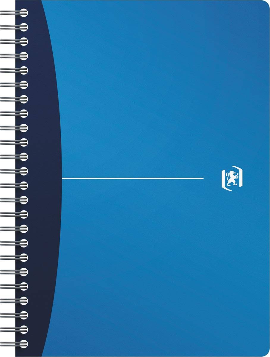 Oxford Office Urban Mix spiraalschrift, 180 bladzijden, ft A5, gelijnd