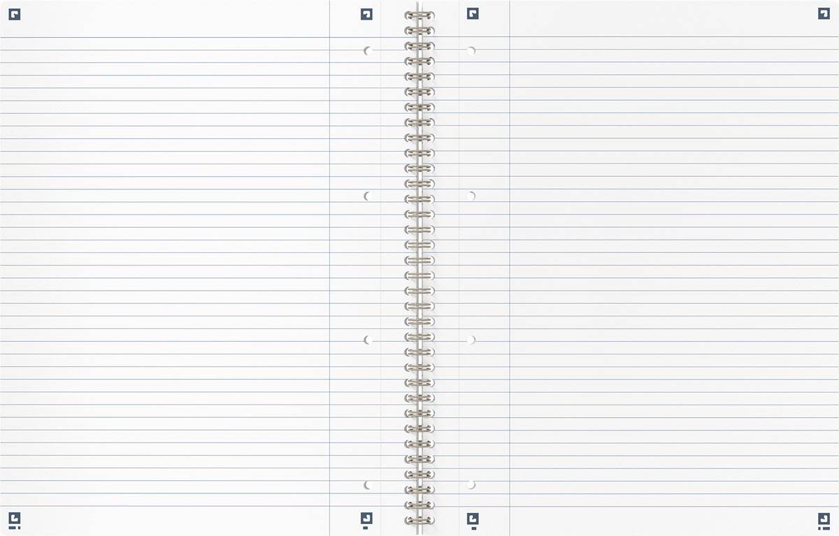 Oxford Origin spiraalschrift, ft A4+, 140 bladzijden, gelijnd, zand