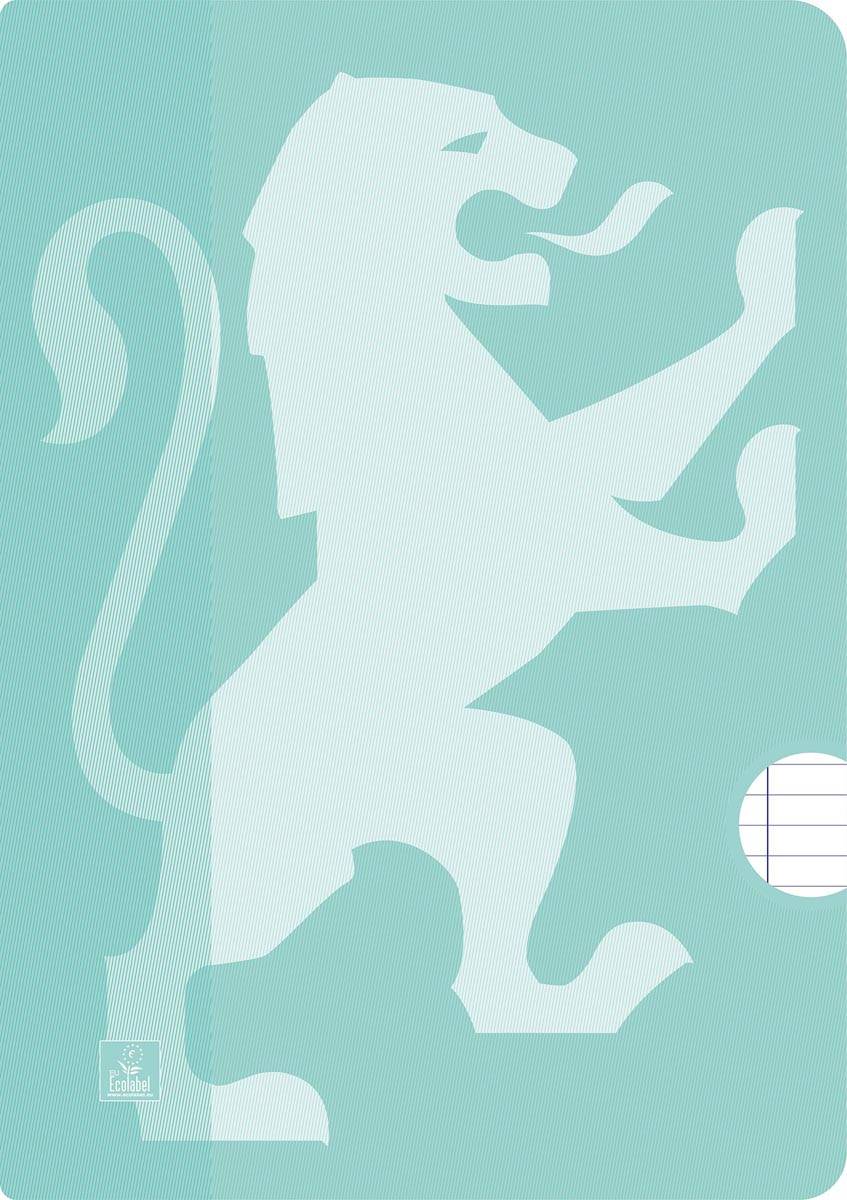 Oxford School schrift, ft A4, 72 bladzijden, met kantlijn, gelijnd, assorti, pak van 3 stuks