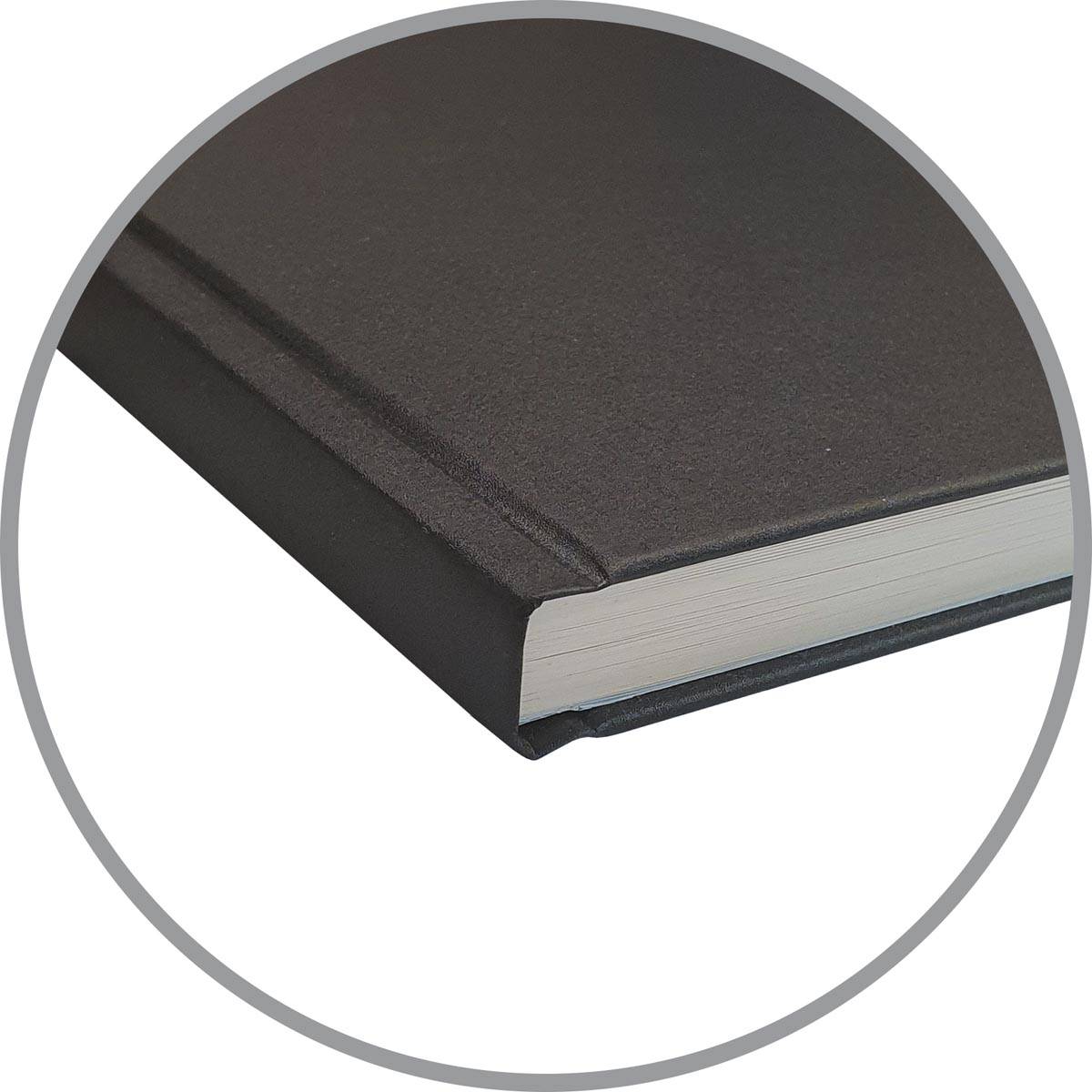Oxford "Sketchbook" dummyboek, 96 vel, 100 g/m², ft A5, zwart