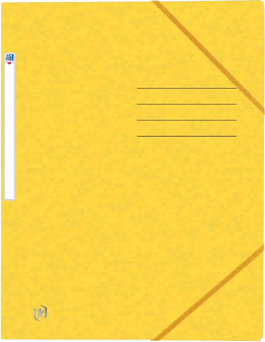 Oxford Top File+ elastomap, voor ft A4, geel