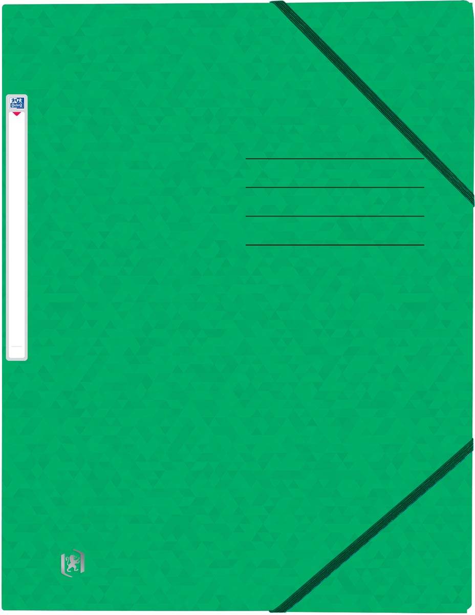 Oxford Top File+ elastomap, voor ft A4, groen