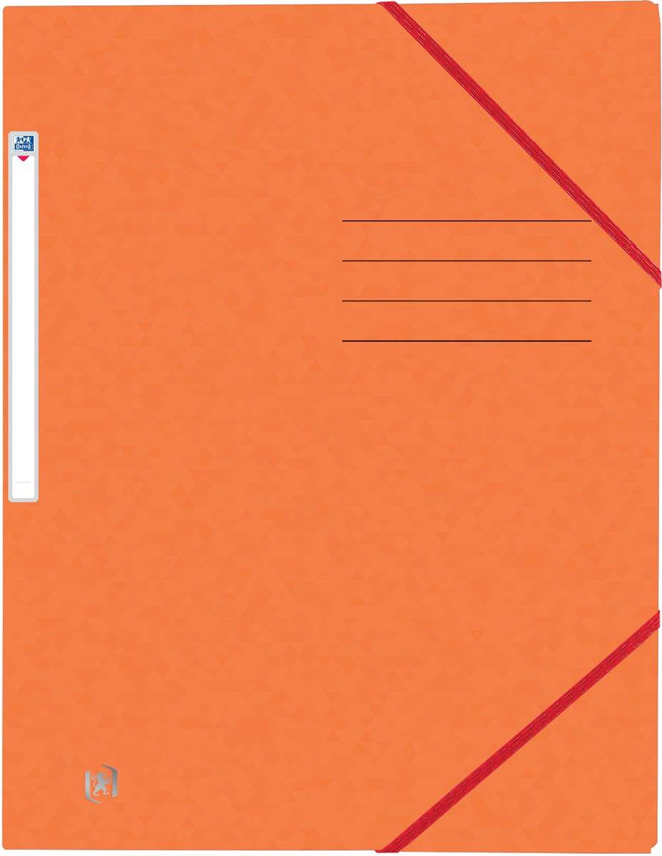 Oxford Top File+ elastomap, voor ft A4, oranje