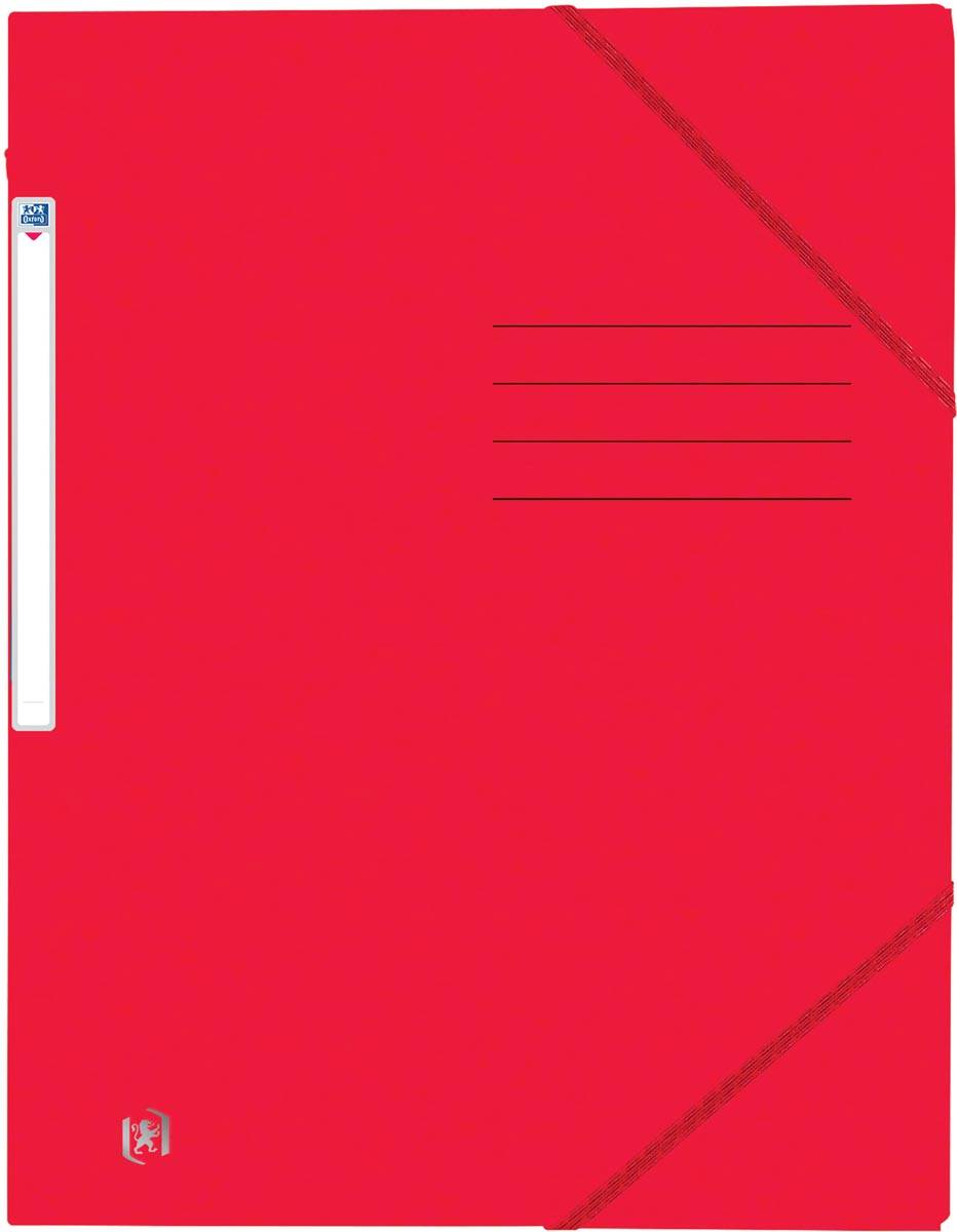 Oxford Top File+ elastomap, voor ft A4, rood