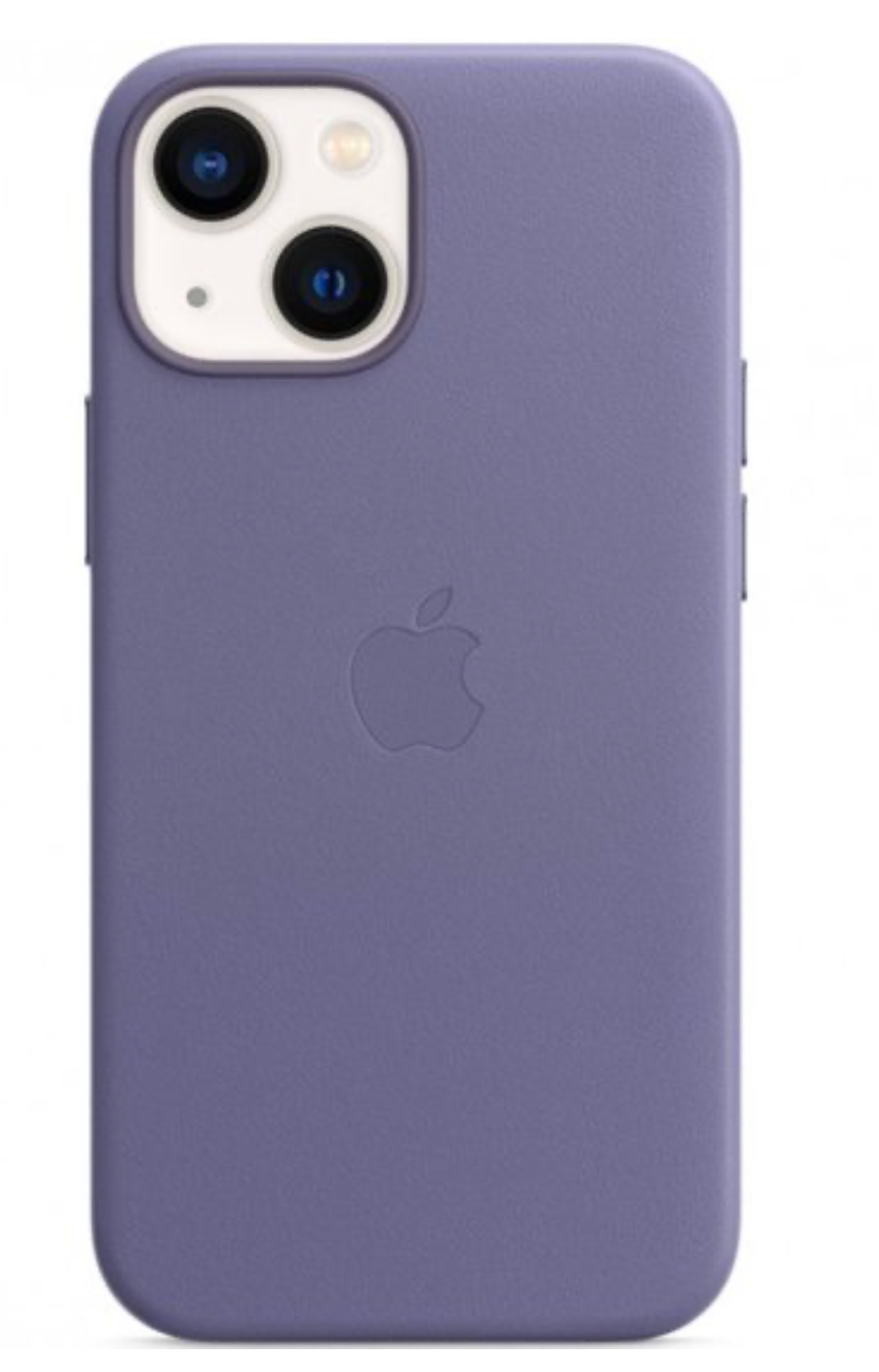 Apple MM0H3ZM/A Leren hoesje - MagSafe - iPhone 13 Mini - Blauweregen