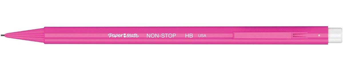Paper Mate vulpotlood Non-Stop, doos van 12 stuks in geassorteerde kleuren
