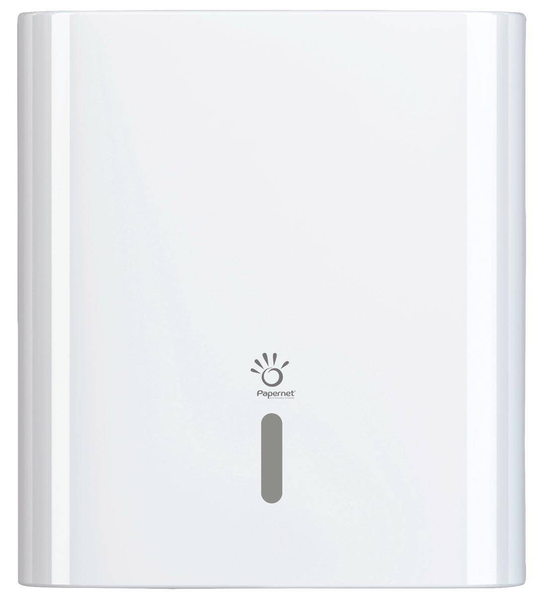 Papernet handdoekdisp c/v wit