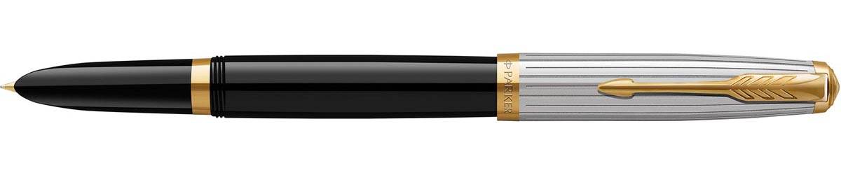 Parker 51 Premium vulpen fijn, zwart GT