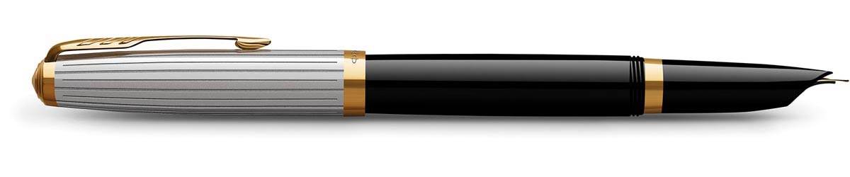 Parker 51 Premium vulpen fijn, zwart GT