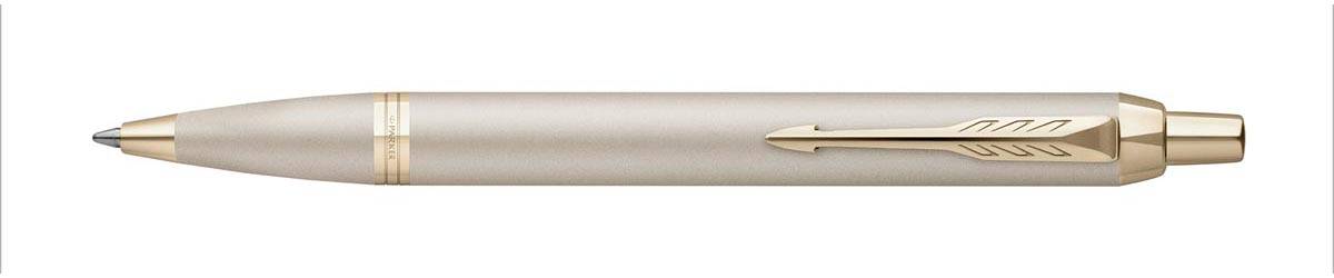 Parker IM Monochrome balpen Champagne, medium, giftbox