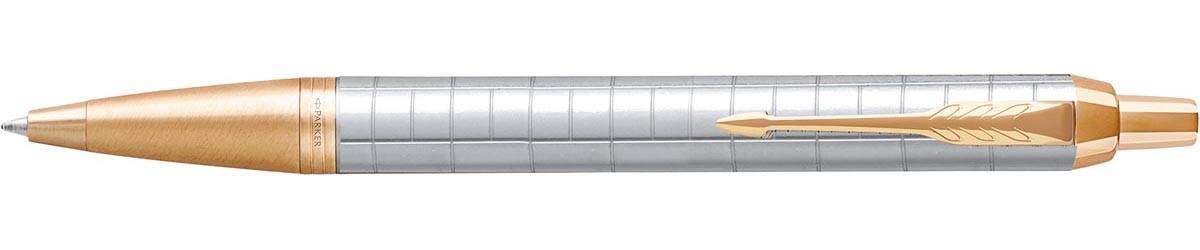 Parker IM Premium balpen, medium, in giftbox, Pearl (wit/goud)