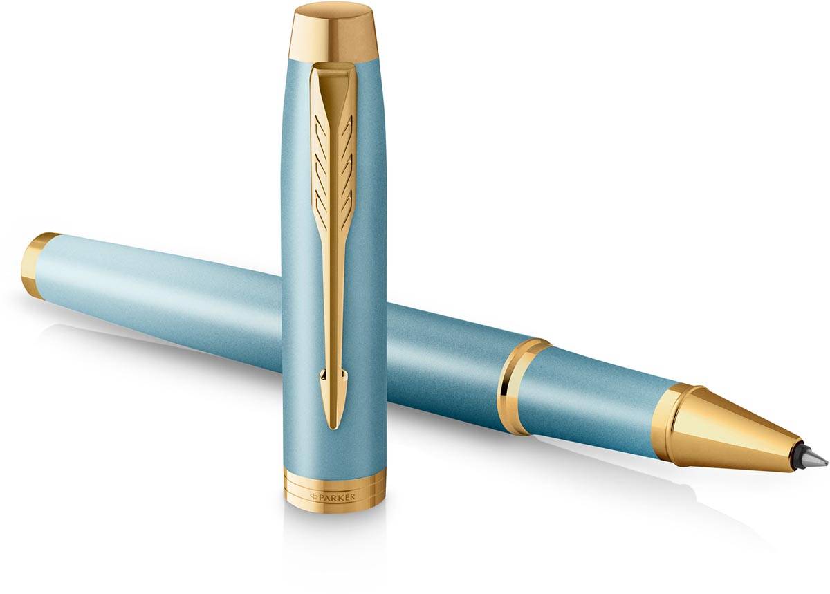 Parker IM Rituals roller, turkoois GT, fijn, giftbox