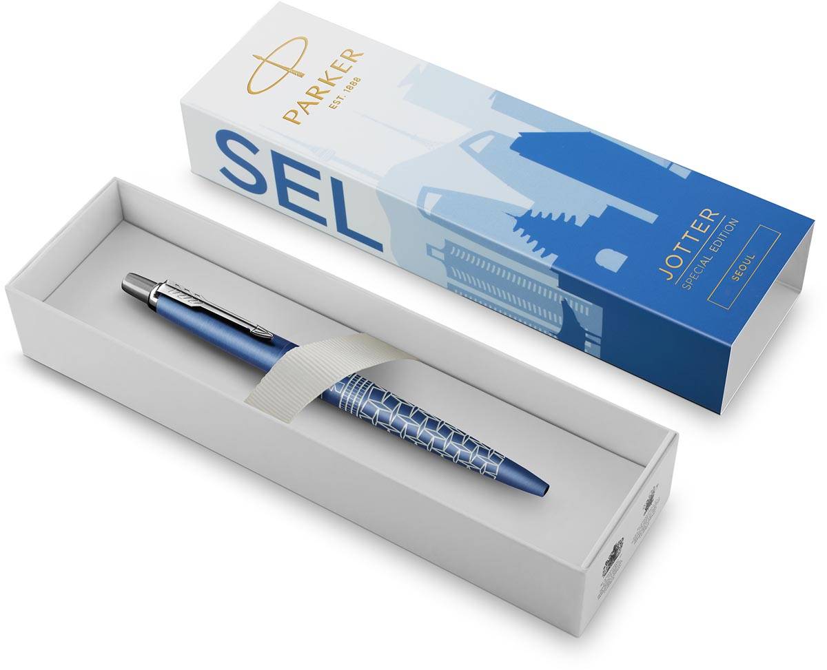 Parker Jotter balpen, special edition Seoul, medium, in giftbox